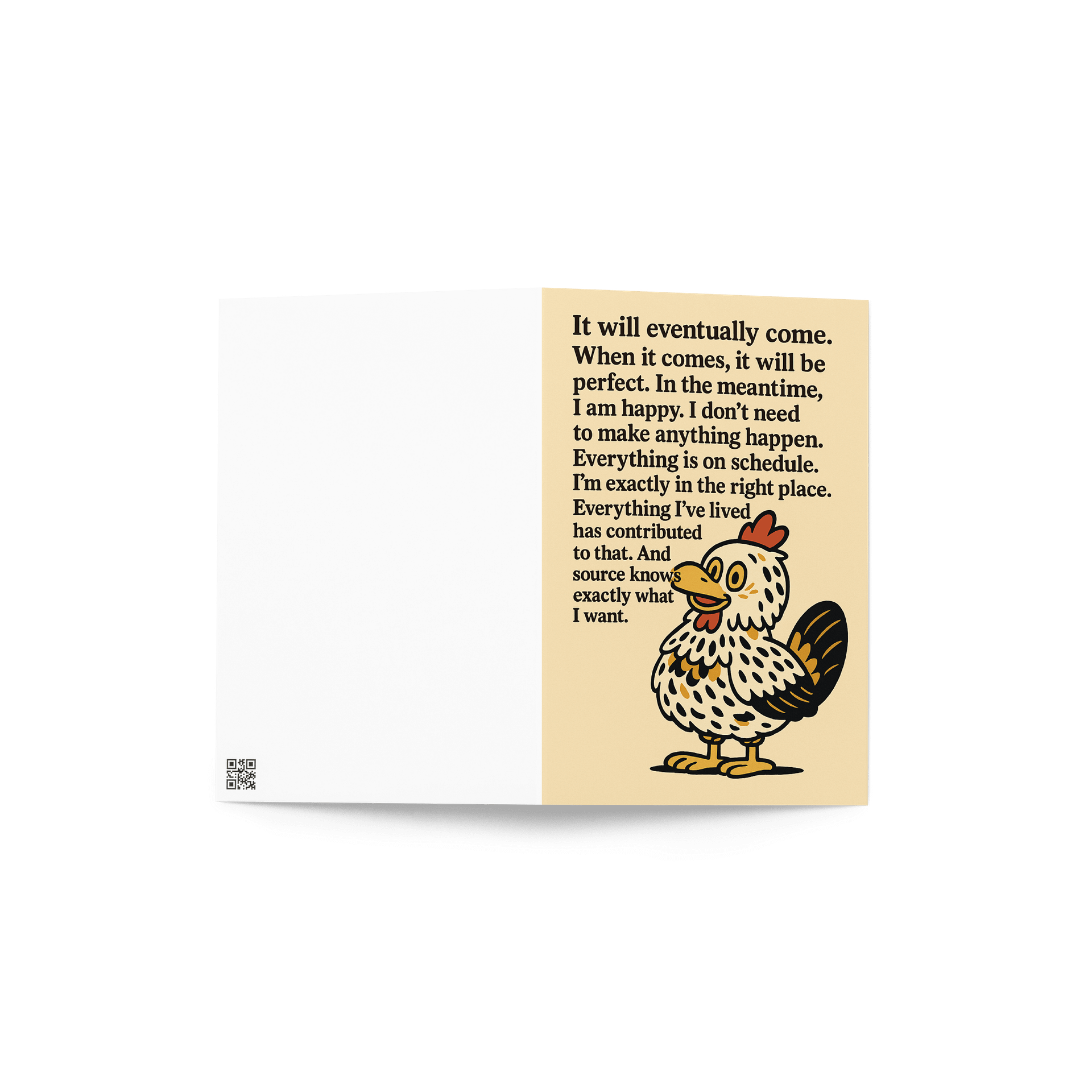 Abrahen Chicks - It Will Eventually Come - Card product image (5)
