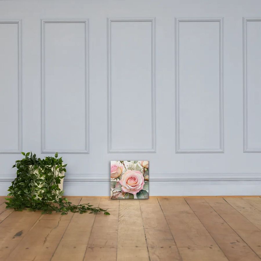 Golden Blush Bouquet Canvas product image (9)