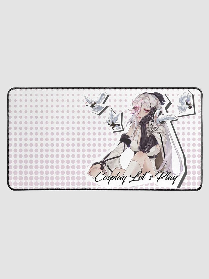LZ's pigeons white mousepad product image (1)