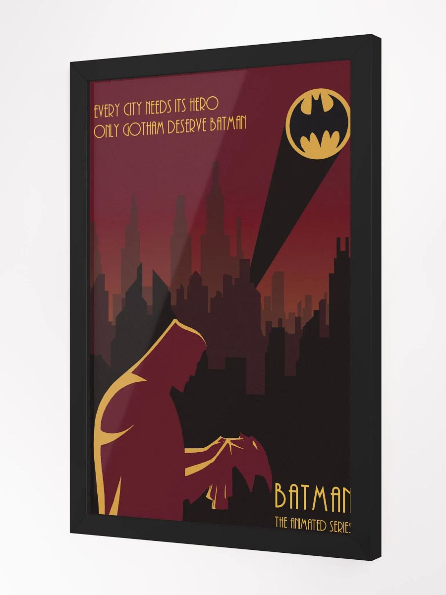 Batman Animated Series Movie Poster Framed product image (2)