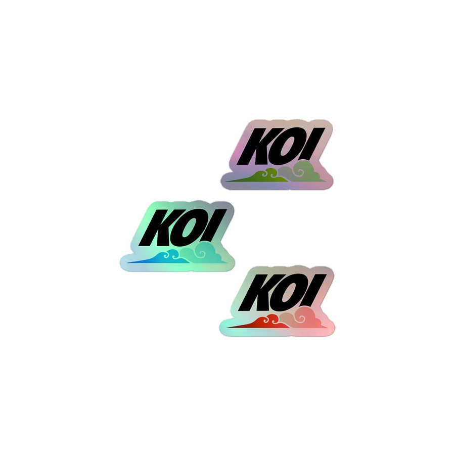 KOI Holographic Sticker Set product image (1)