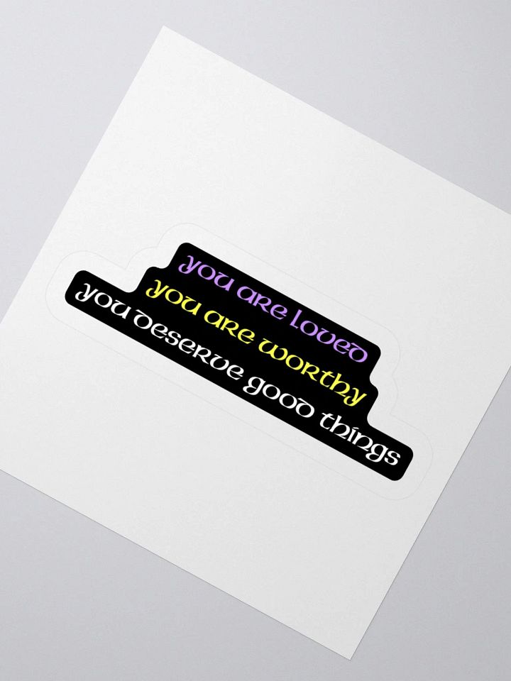 Friendly Reminders Sticker product image (2)