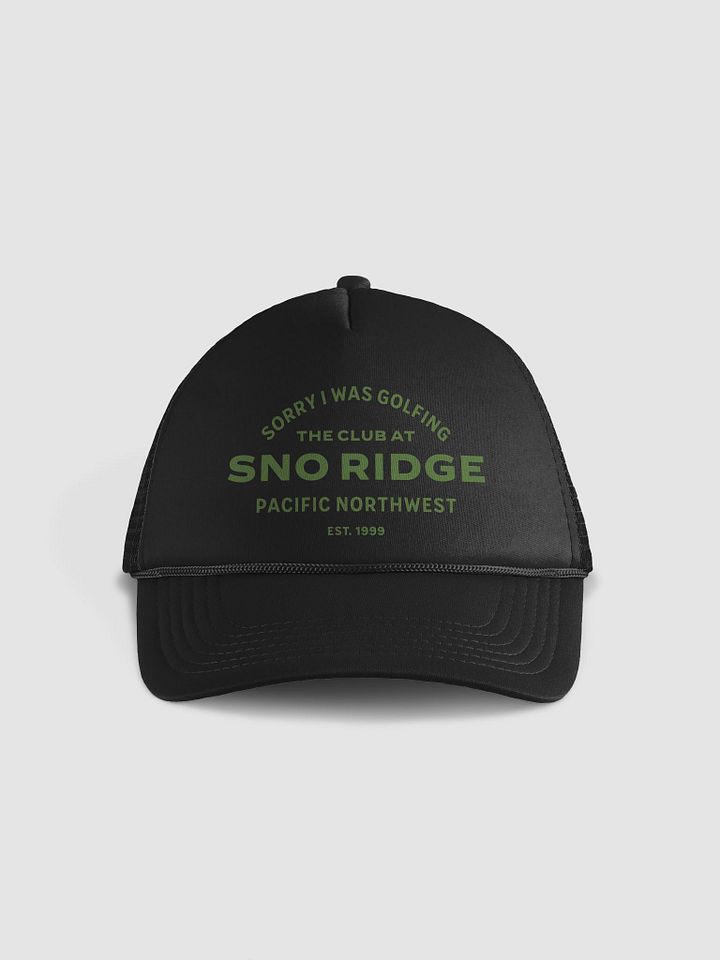 Sorry I was Golfing Sno Ridge Trucker Hat product image (1)