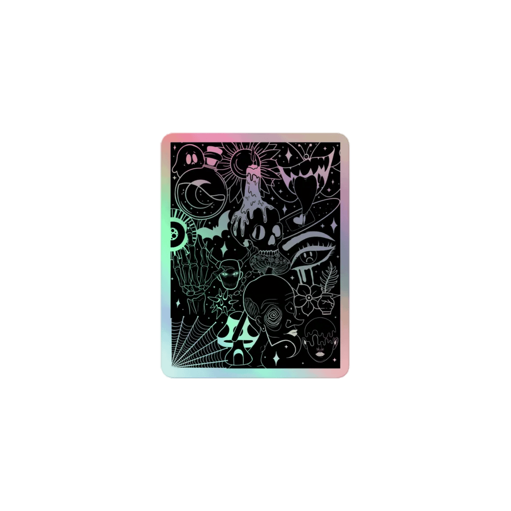 Black Collage Sticker product image (1)