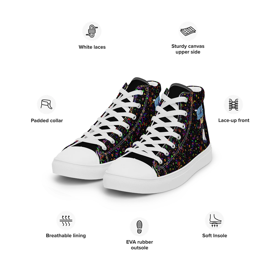 Black Arcade and White Chibi Onoel Sneakers product image (17)