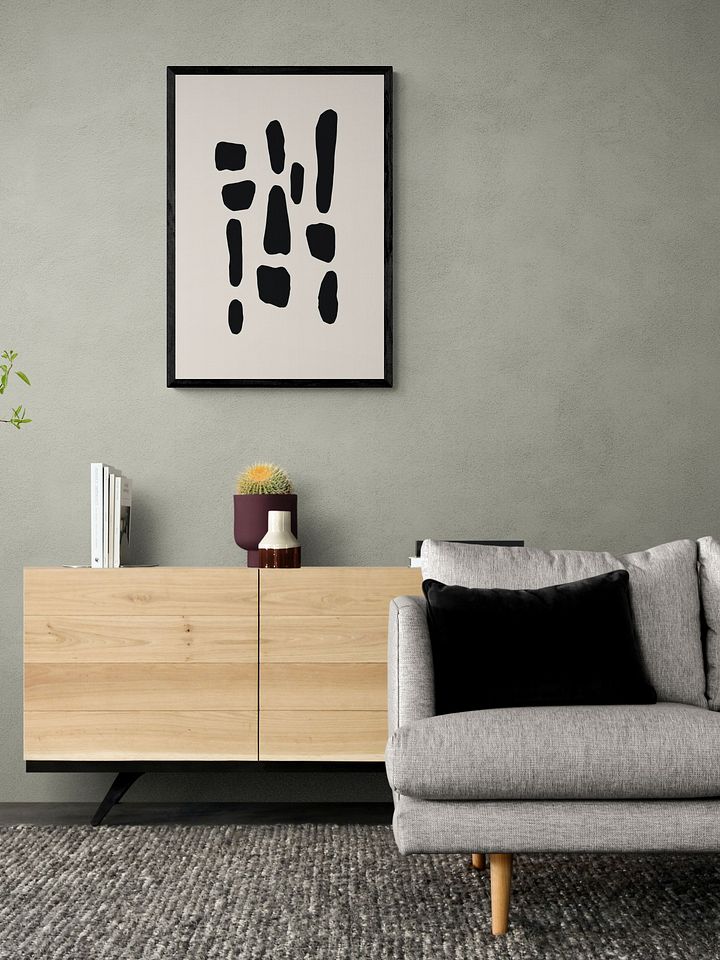 Abstract Black Shapes product image (1)