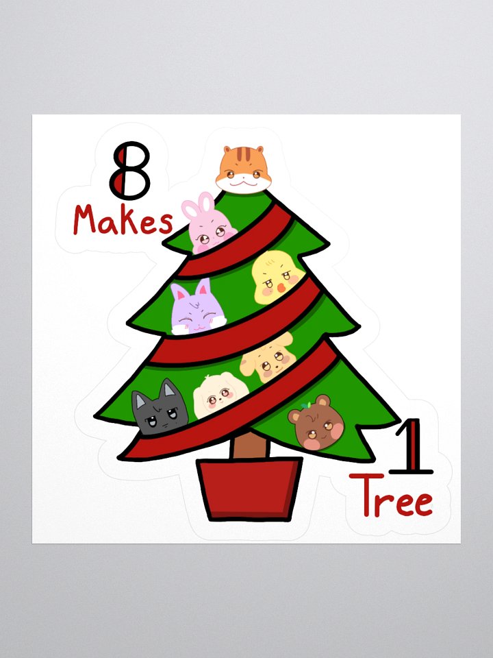 Aniteez Christmas Tree Sticker product image (2)