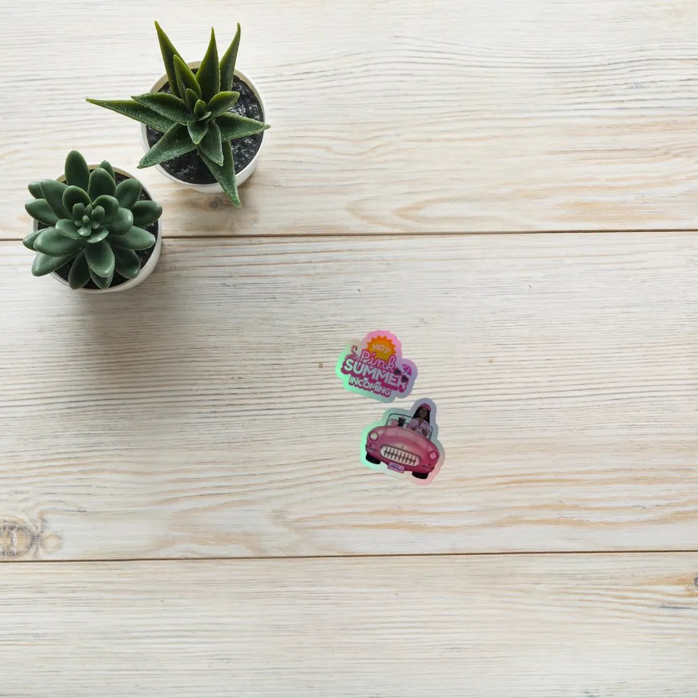 Hot Pink Summer Stickers product image (8)