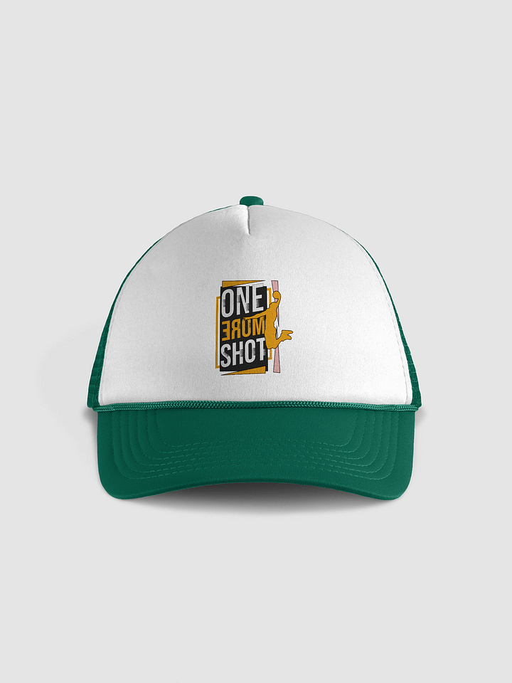 One More Shot Basketball Male Airborne Slam Dunk Foam Trucker Hat product image (5)