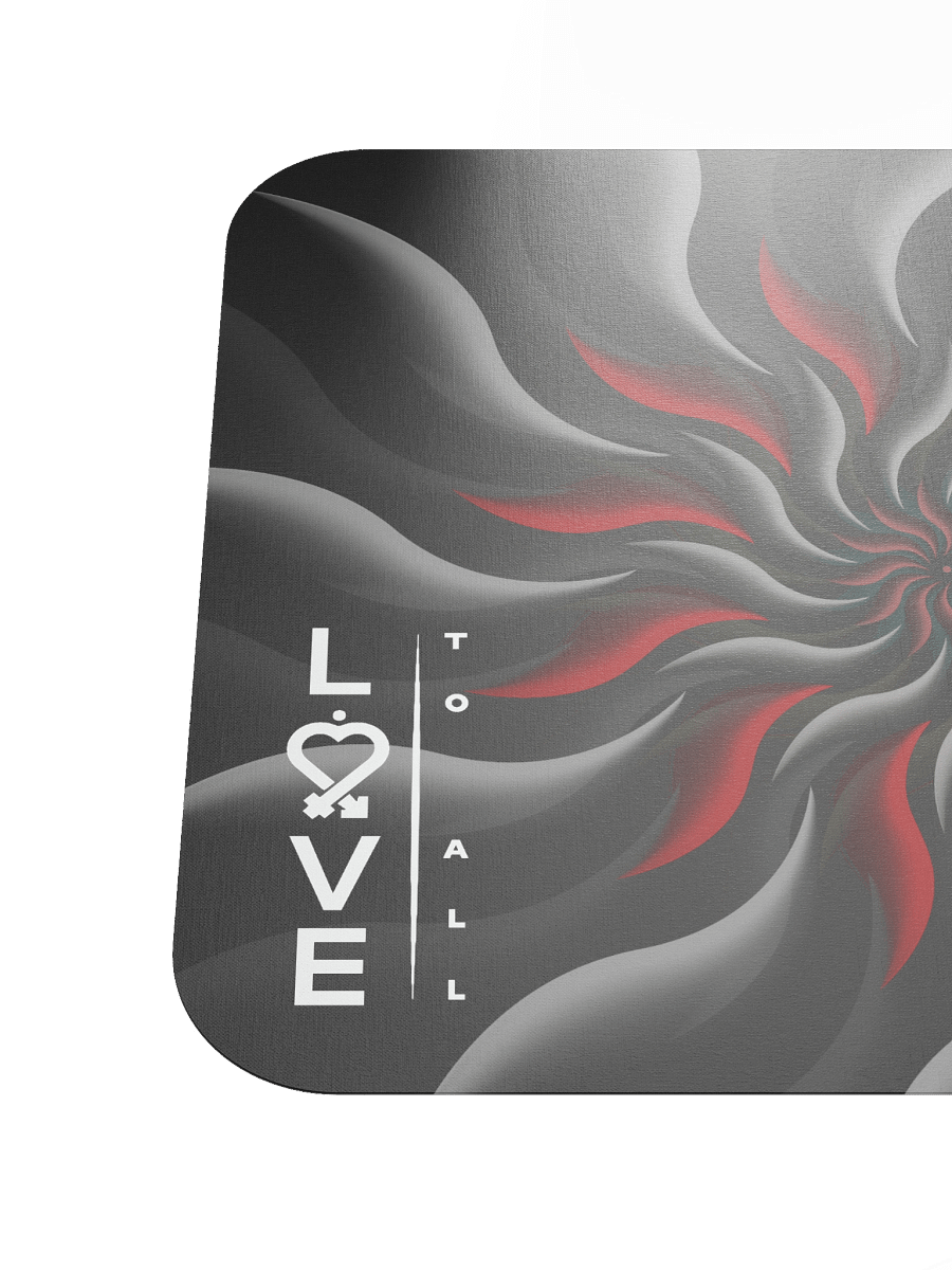 Red Mandala Small Mousepad product image (8)