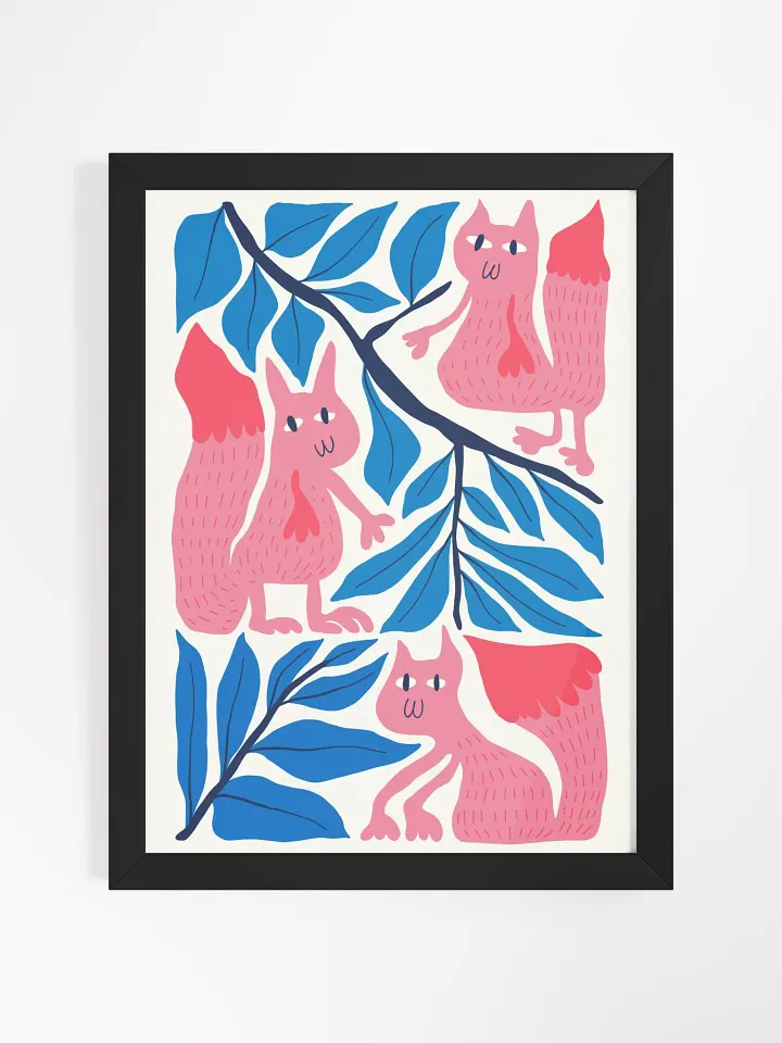 Squirrel Adventures - Framed Poster product image (1)