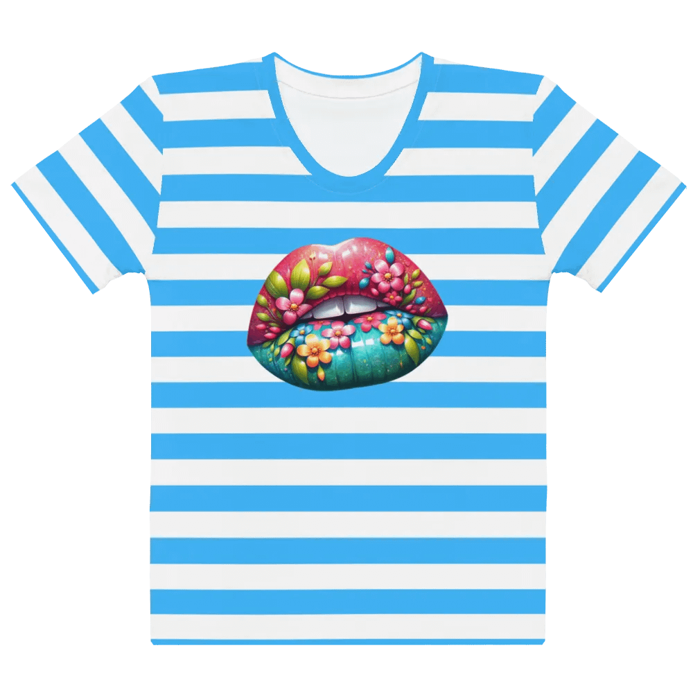 Blooming Lips Summer AOP Tee product image (9)
