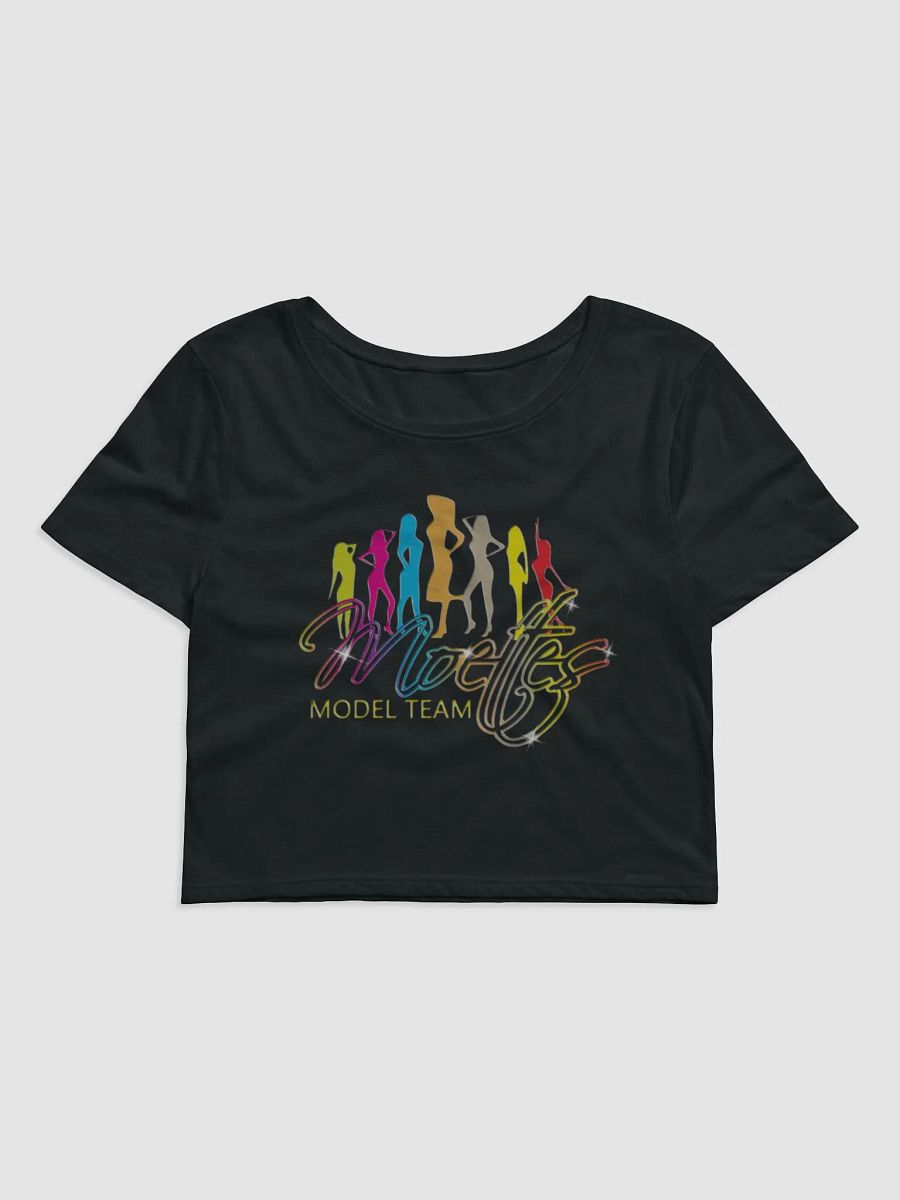 MOETTES PASSION CROP TEE WHT (MODEL TEAM EDITION) product image (2)