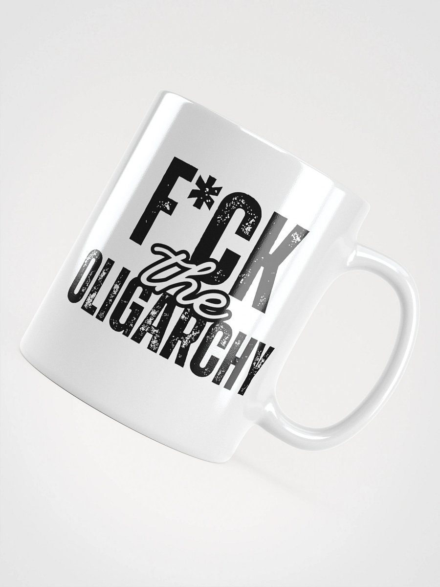 F*ck the Oligarchy: White Glossy Mug product image (12)