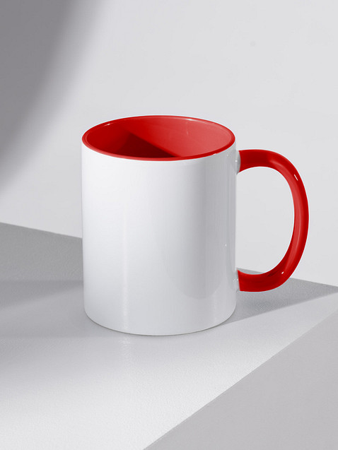 Photo showing Ceramic Mug with Color Inside