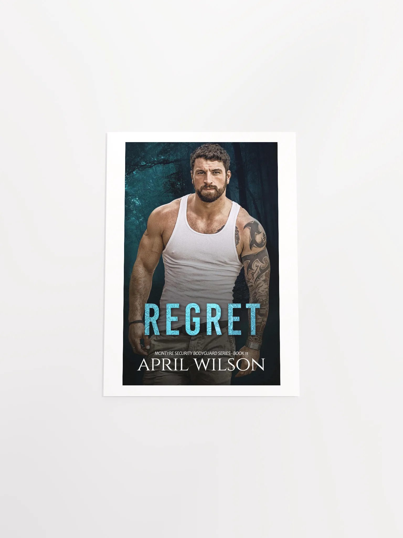 Poster - Regret book cover product image (4)