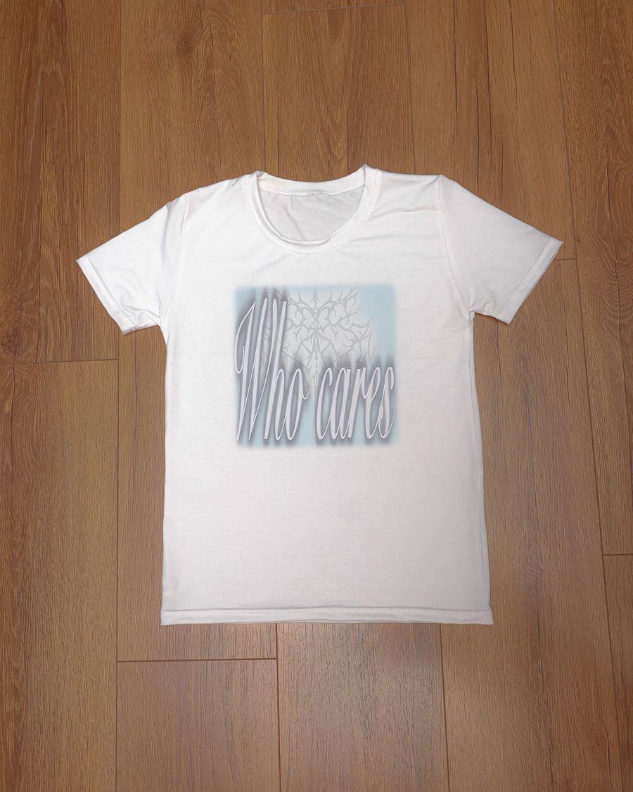 Who cares tee product image (2)
