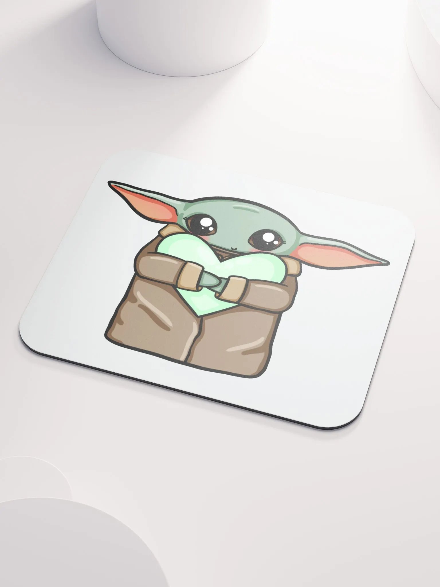 Mint Love Mousepad product image (3)