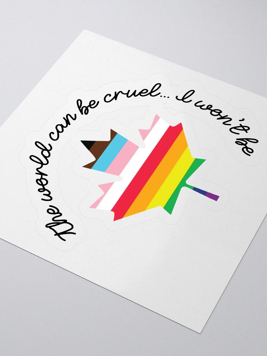 Rainbow Maple Sticker product image (3)