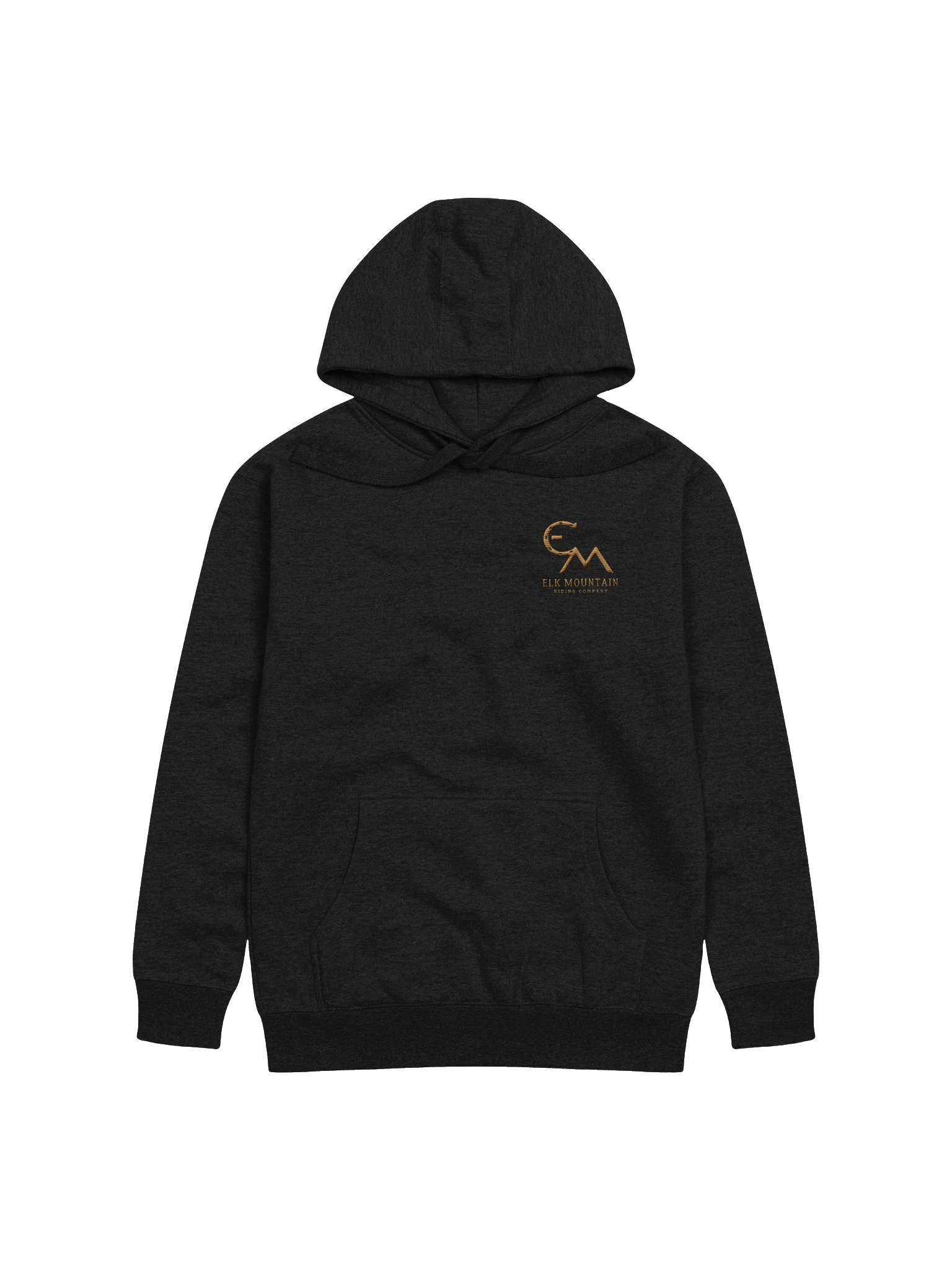 Embroidered EMRC Gold Logo Premium Cotton Blend Hoodie product image (1)