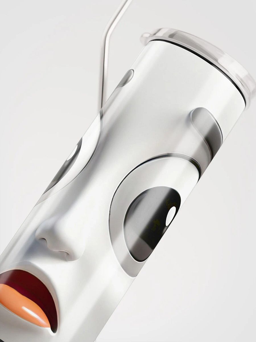 Surprised Expression Stainless Steel Tumbler product image (6)