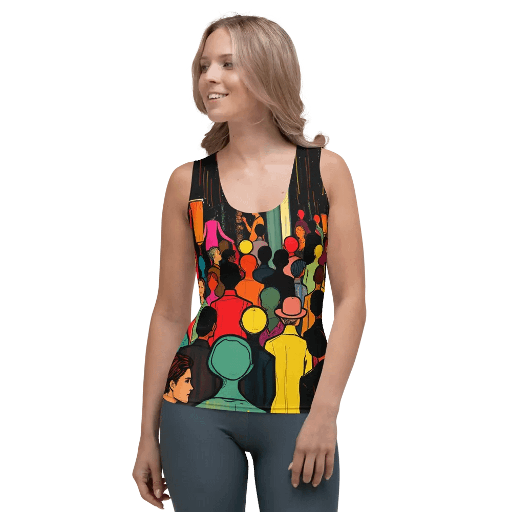 Surreal Gathering All-Over Print Tank Top product image (1)
