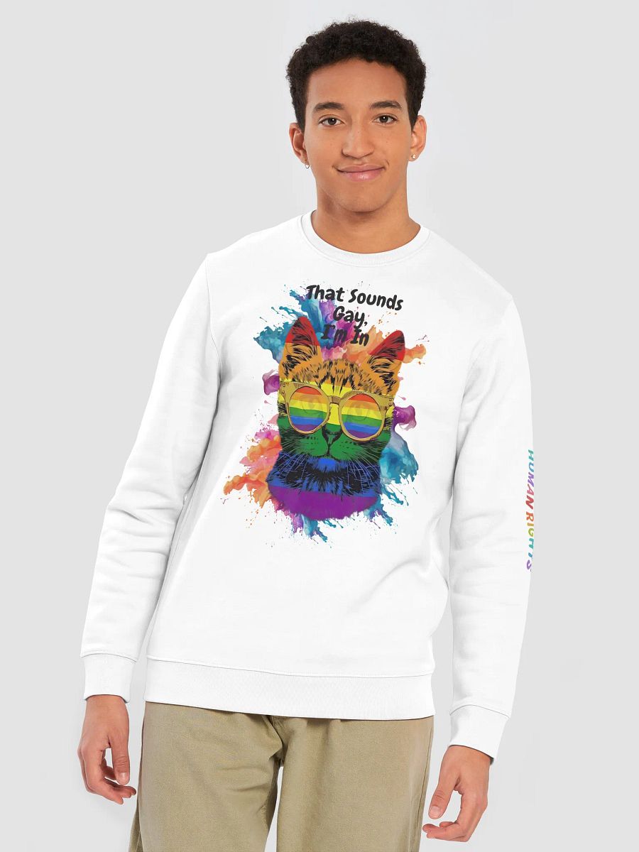 Gay Unisex Eco Sweatshirt product image (7)