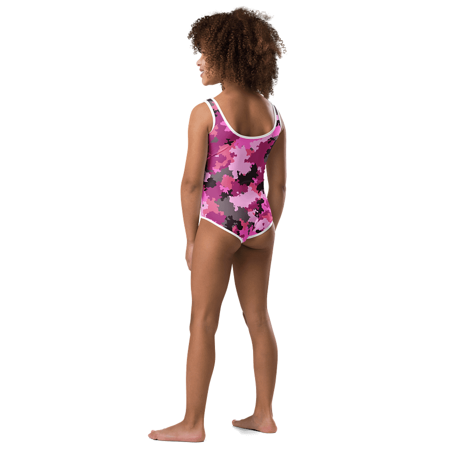 Kids Swimsuit - Pink Camo product image (3)