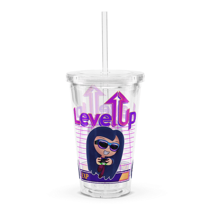 Level Up Double Wall Plastic Tumbler product image (1)