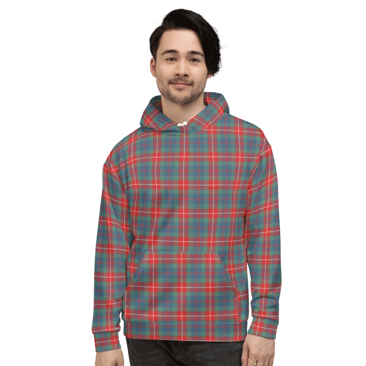 Fraser Ancient Clan Tartan Hoodie product image (2)