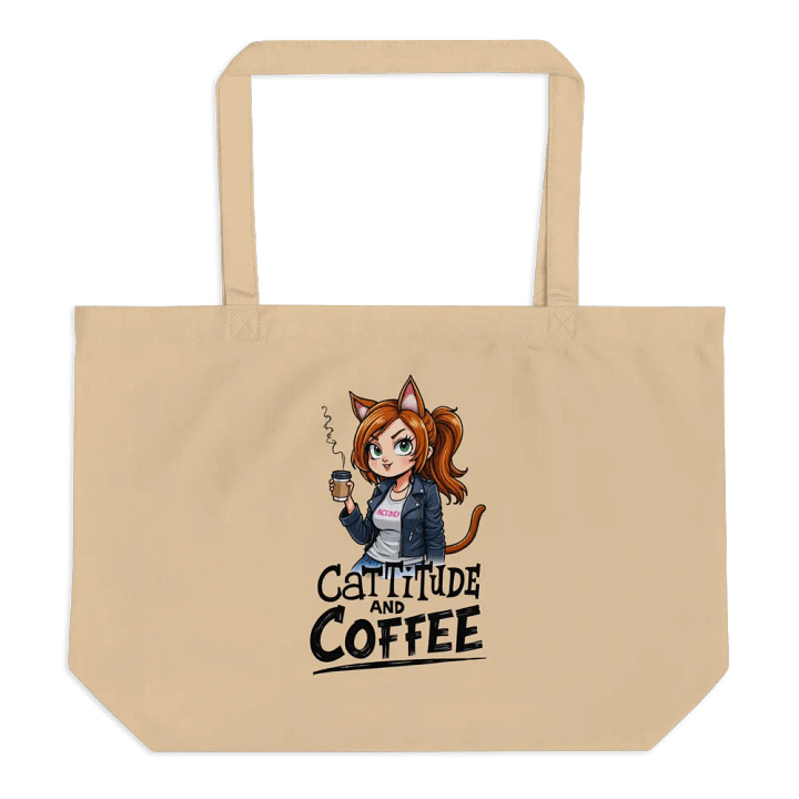 Cat-Titude Eco-Friendly Tote Bag product image (1)