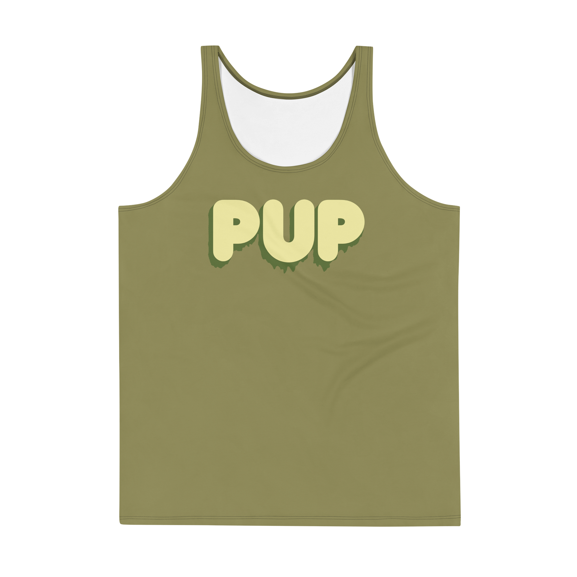 Identity Tank - PUP - Military Green product image (1)