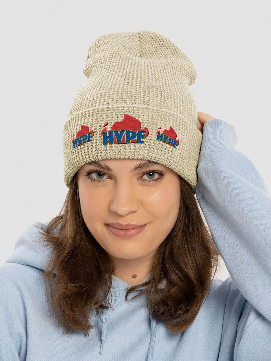 Flame HYPE Waffle Beanie product image (18)