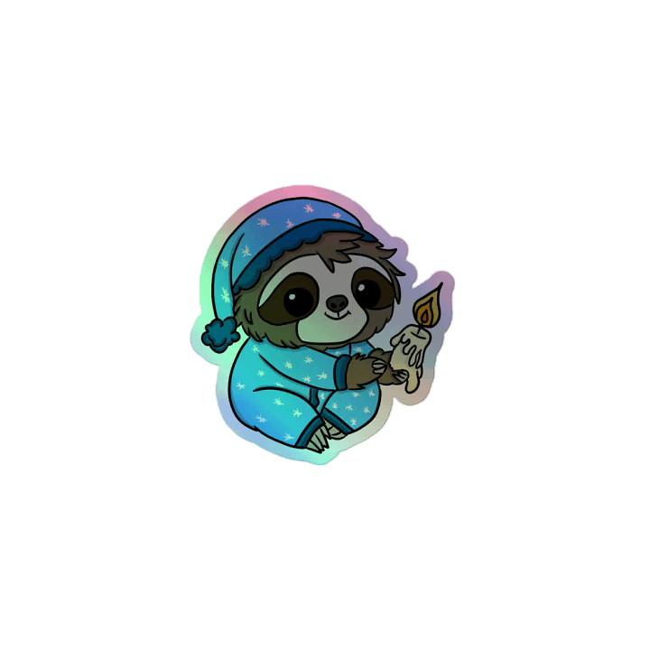Holographic Sticker Sheet - Night product image (1)