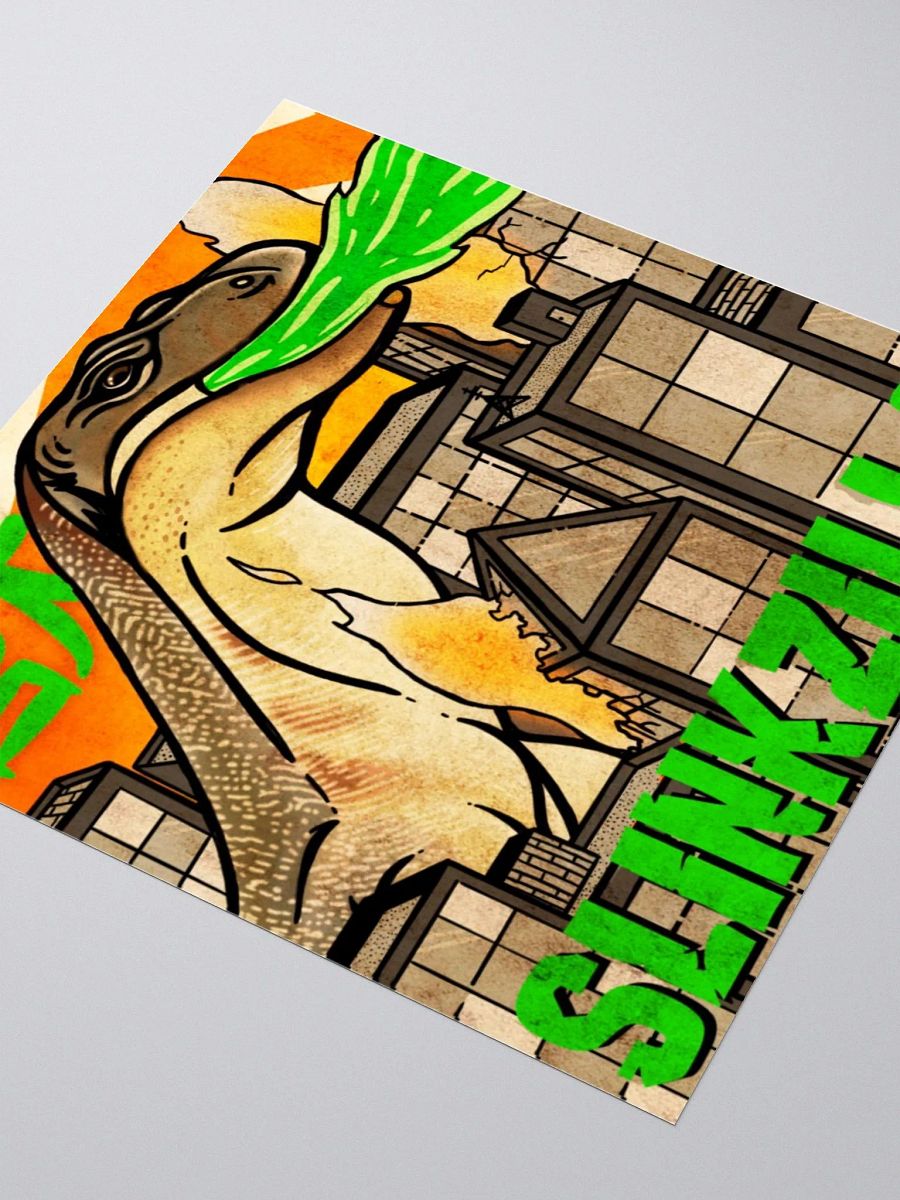 SLINKZILLA the sticker product image (3)