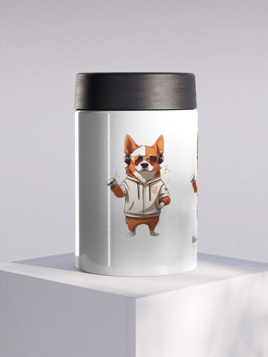 Cool Corgi Stainless Steel Koozie product image (1)