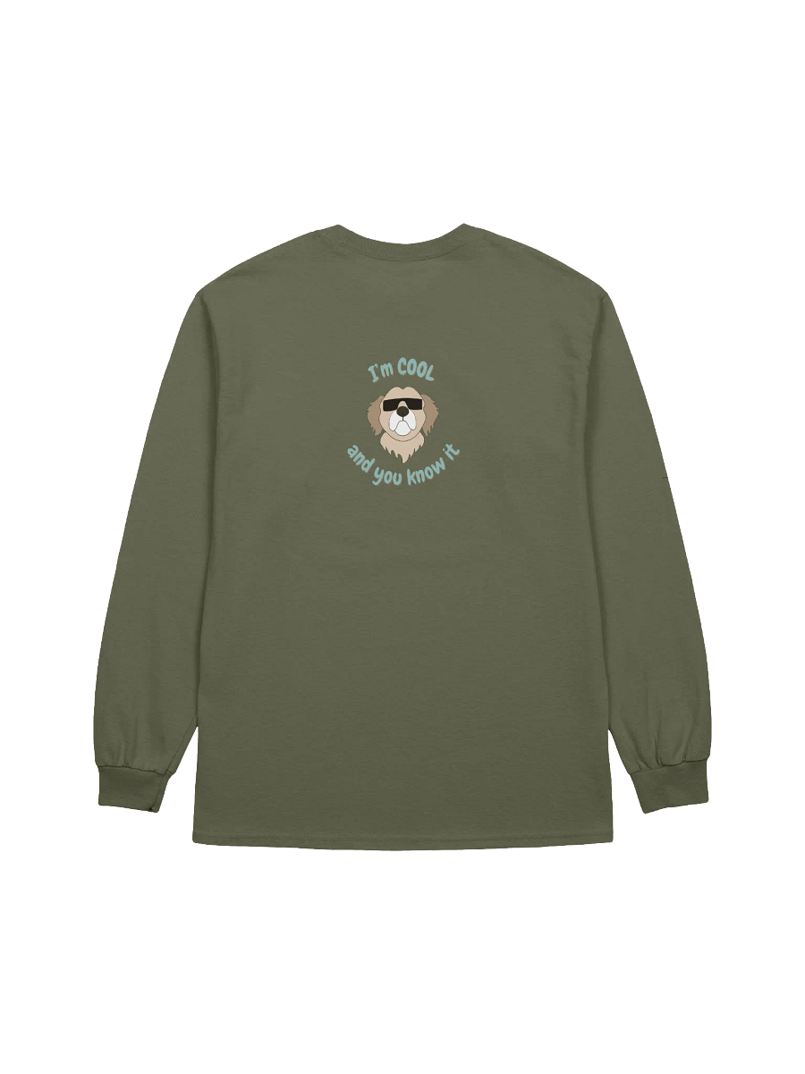 I'm cool and you know it Cotton Long Sleeve T-Shirt! product image (28)