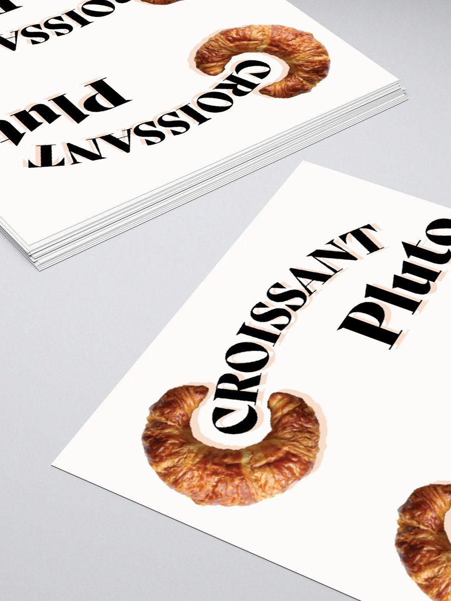 CroissantPluto Sticker product image (10)