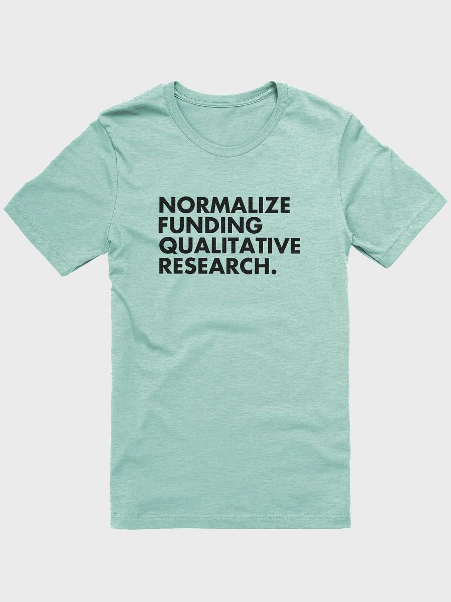 Fund Qualitative Research T-Shirt product image (2)