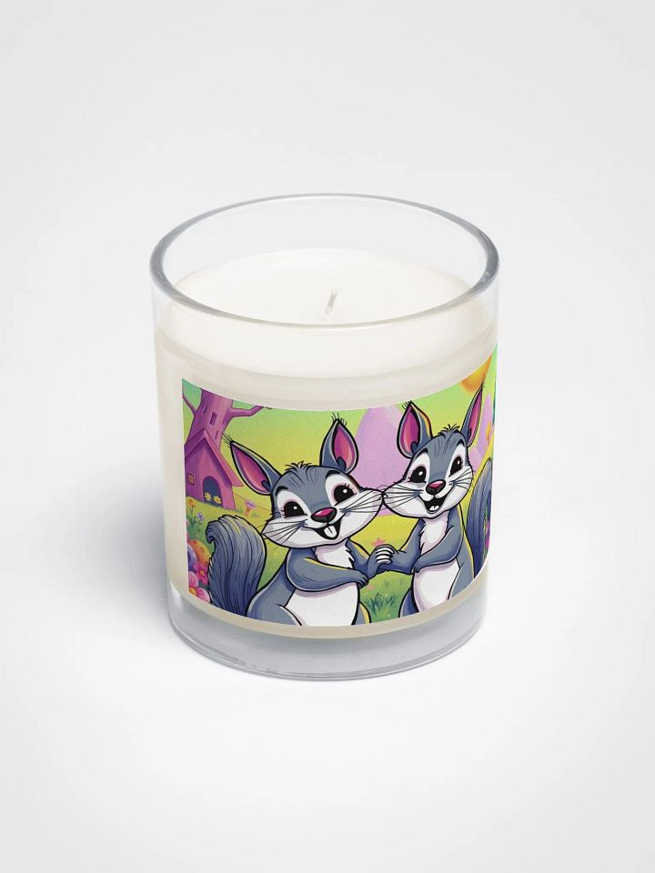 Whimsical Squirrel Friends Soy Wax Candle product image (2)