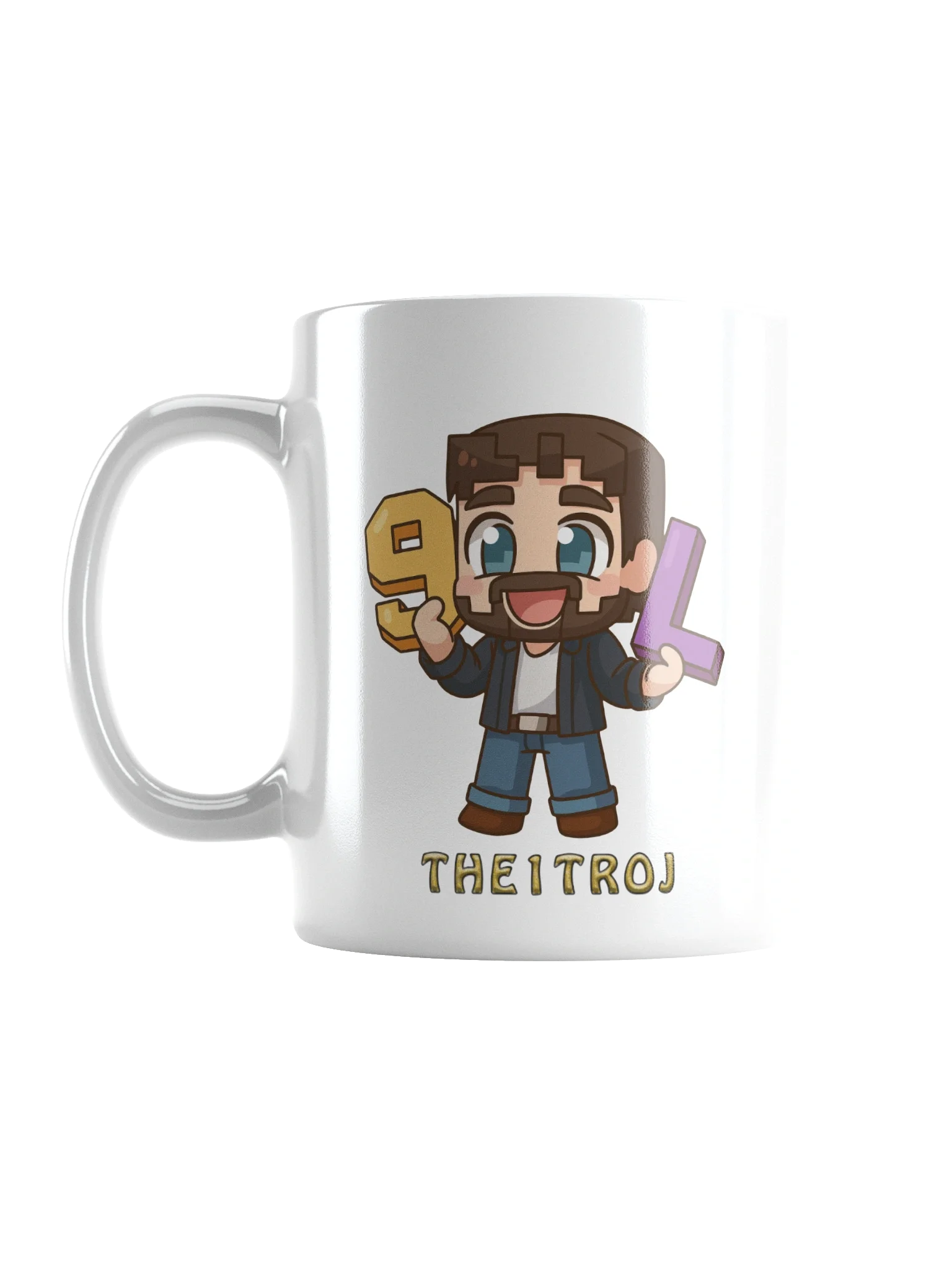 9LS4 The1Troj White Glossy Mug product image (2)