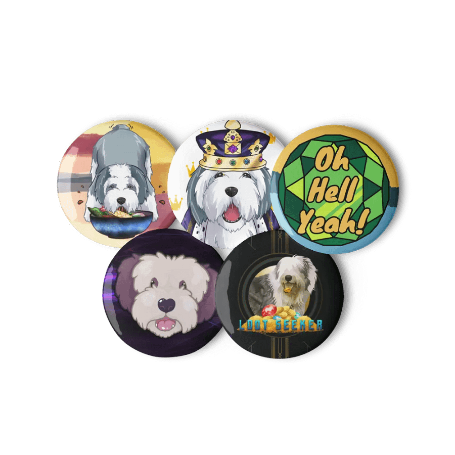 Loot Seeker Pins (Size: 1.25″) product image (6)