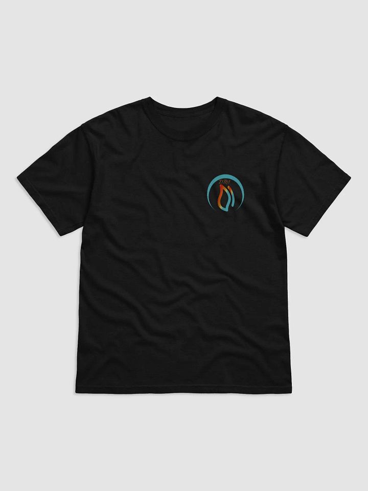 Midnight Comfort: Black Garment-Dyed T-Shirt product image (5)