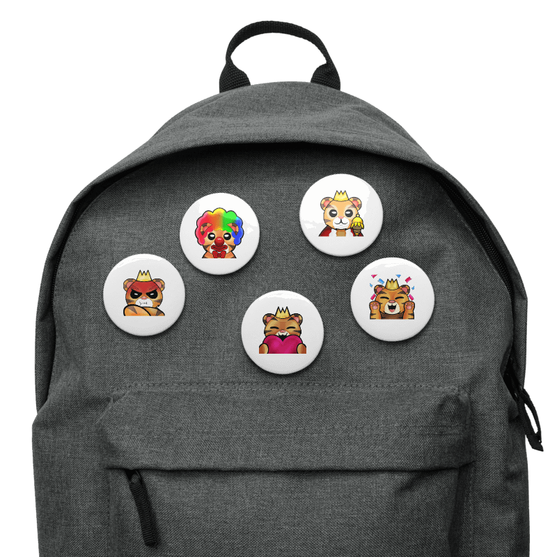 TheMafiaQueen Royal Pin Button Set product image (18)