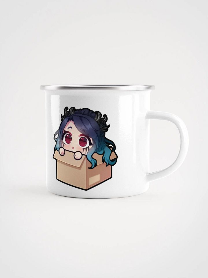 Lily Cyren "In a Box" + Logo - Enamel Mug (12oz / 355ml) product image (1)