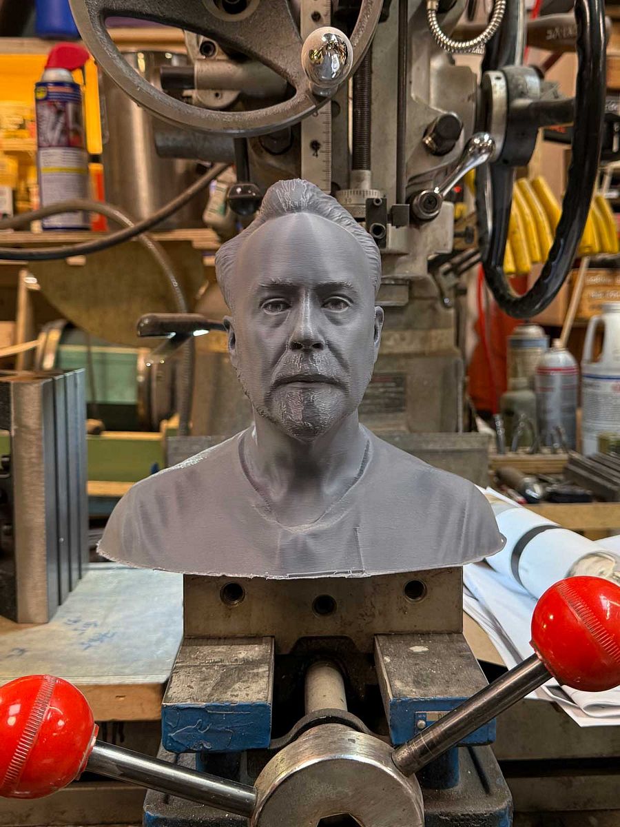 Adam Savage 3D Printed Bust (24005) product image (2)