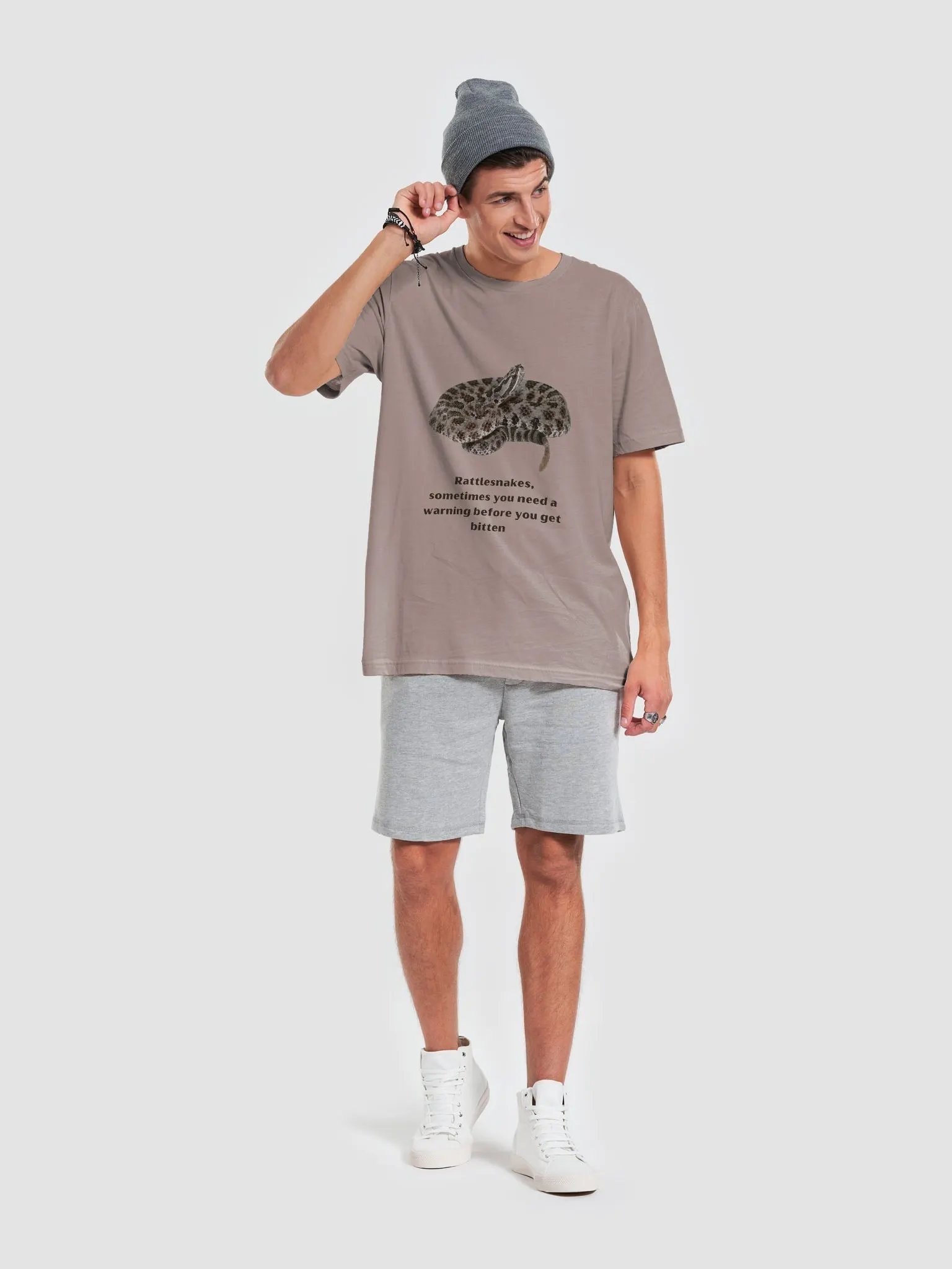 Rattlesnake Warning T-Shirt product image (4)