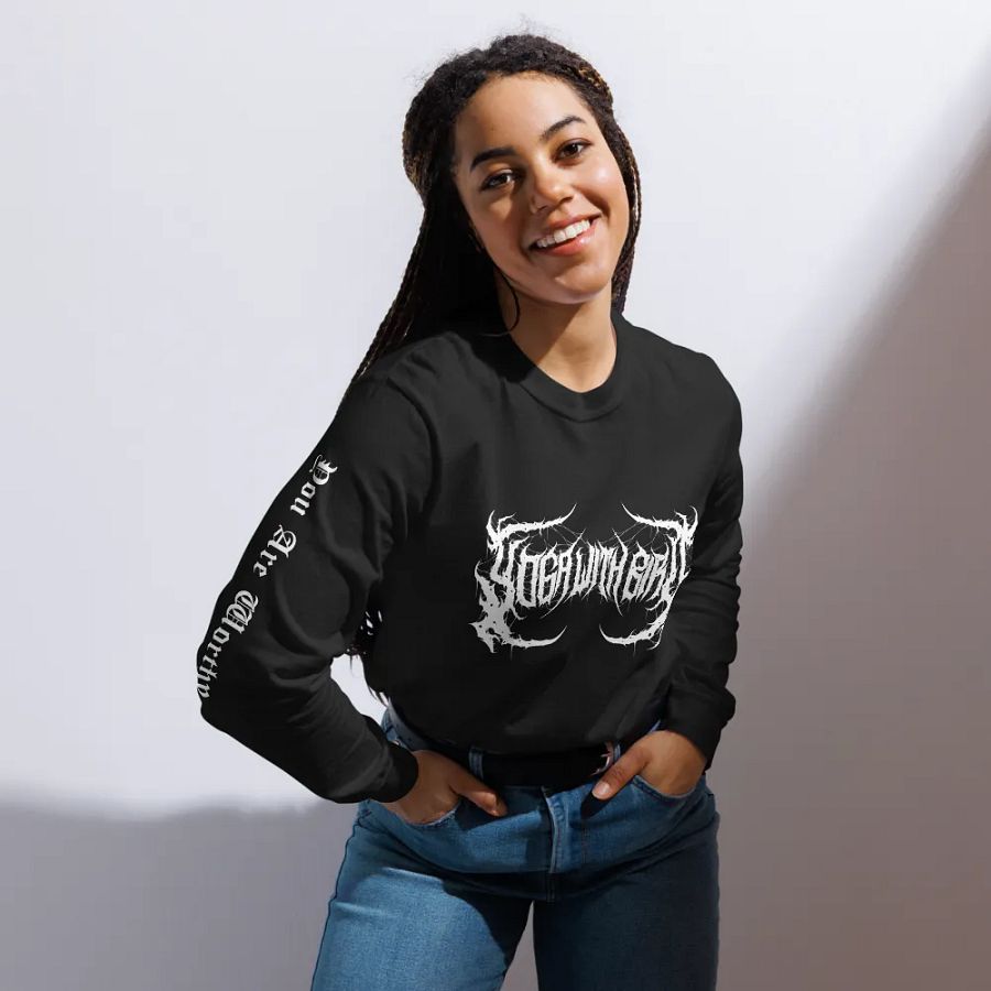 YWB White Logo Long Sleeve product image (12)