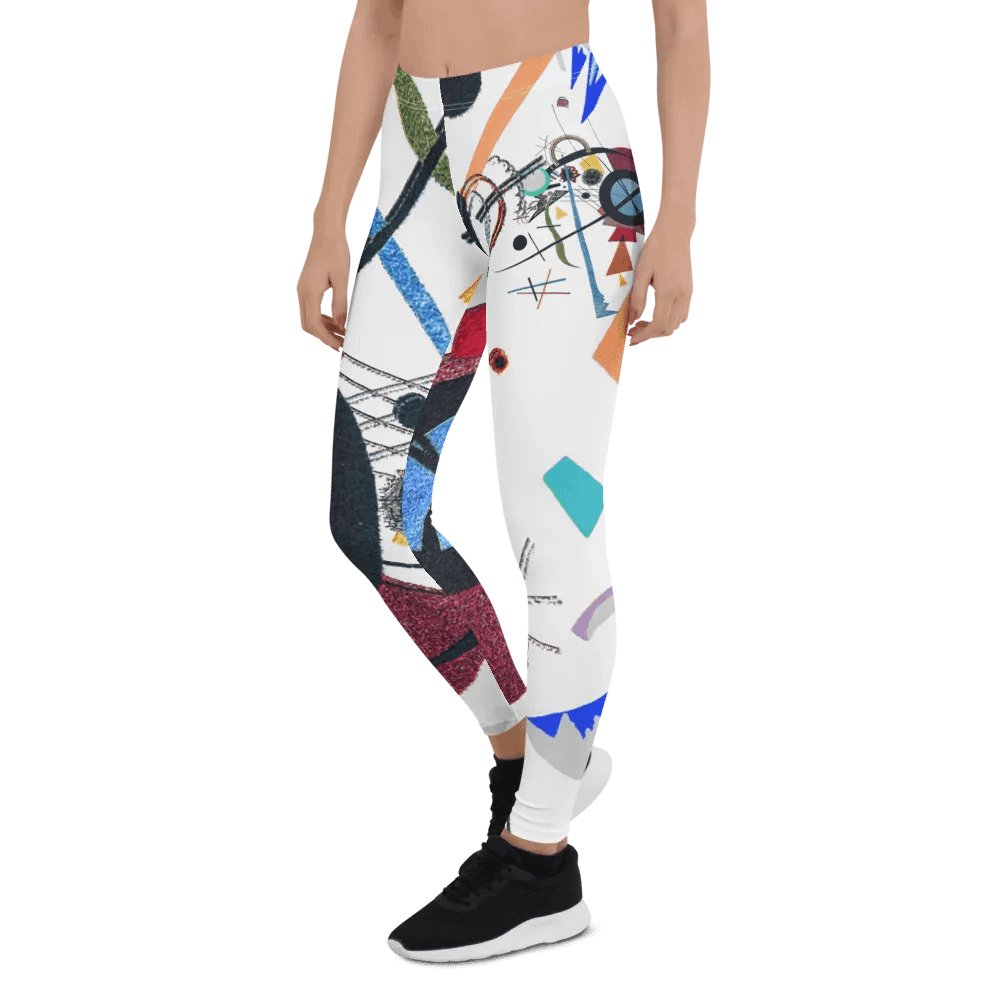 Abstract Lithographic Pattern Design leggings - V1 product image (4)