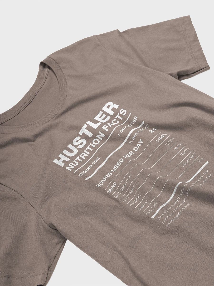 HUSTLER Nutrition Facts Supersoft Tee product image (13)
